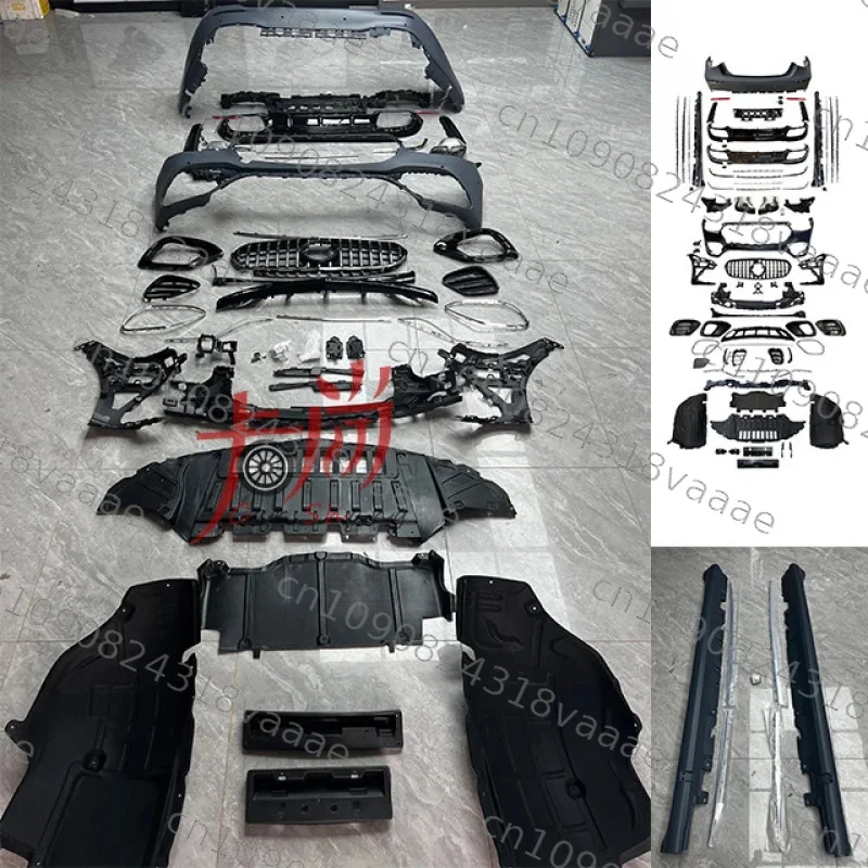 Sui for z S-Class 21-23 Models W223 Upgr S63  Front and Rear Bumper Side Skirt Exterior Surround Body Kit