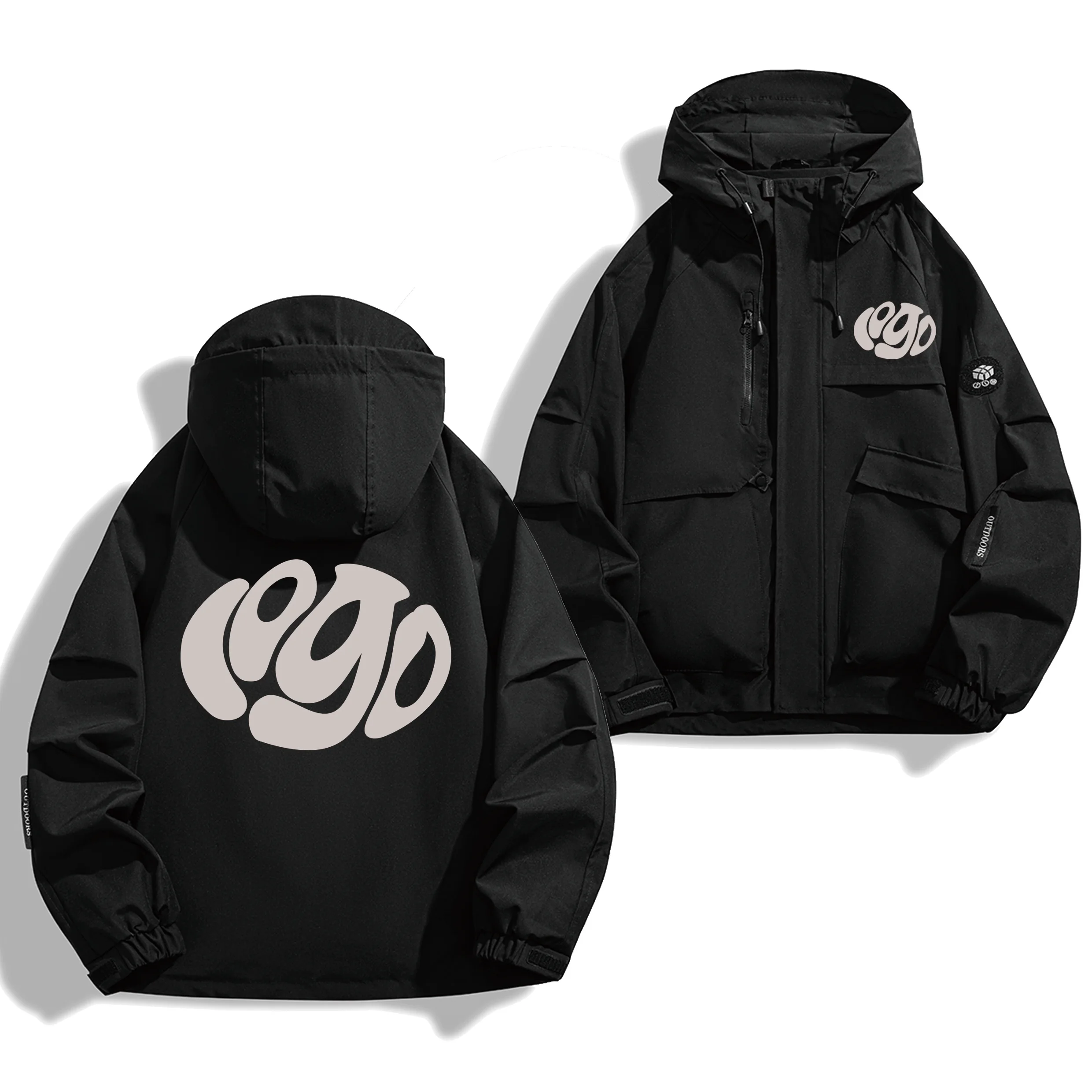 

Customized Spring and Autumn Stormtrooper Coat Outdoor Sports Windproof Versatile Leisure Daily Top DIY Daily Travel Waterproof