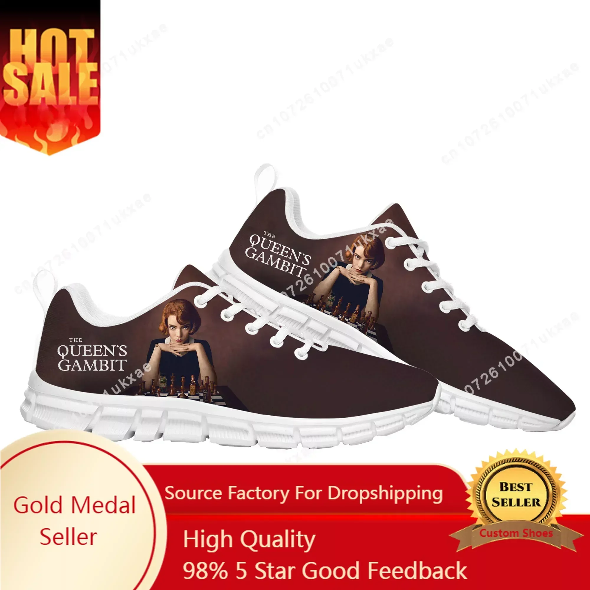 

The Queens Gambit Sports Shoes Mens Womens Sneakers High Quality Beth Harmon Casual Sneaker Custom Shoes