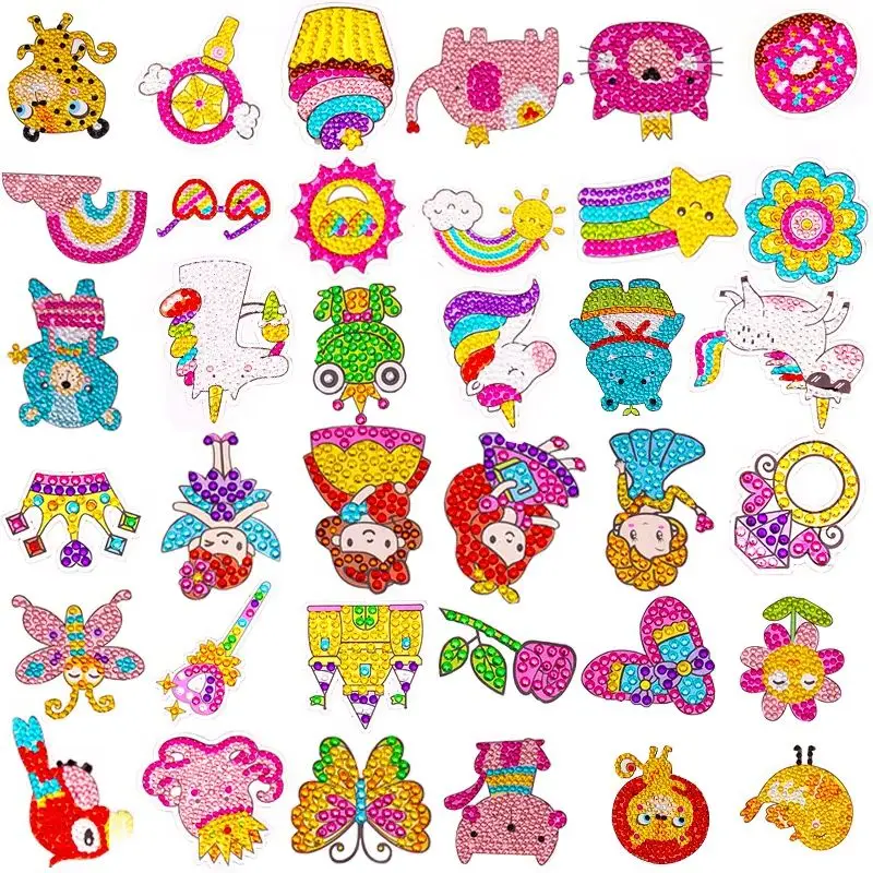 

Мультфильм Q версия единорог алмазная живопись набор животных ручная вышивка идеальный подарок для любителей рукоделия