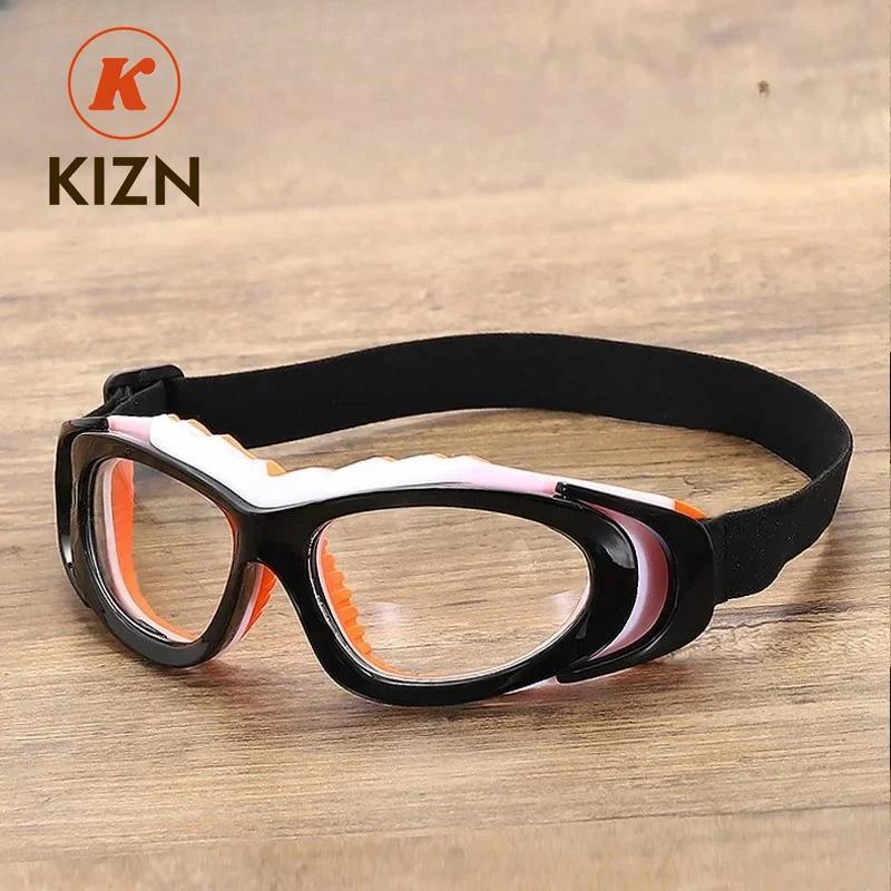 

KIZN Customized Prescription Basketball Football Glasses Myopia Basketball Athletic Glasses Glasses Pc Full Frame Basketball Mir