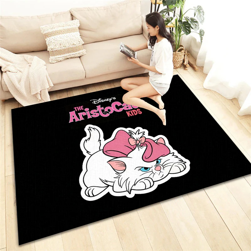 Disney Mary Cat print Carpet, Living room Bedroom floor mat Kitchen mat Bedroom Mat,bedroom decor birthday gift Yoga mat