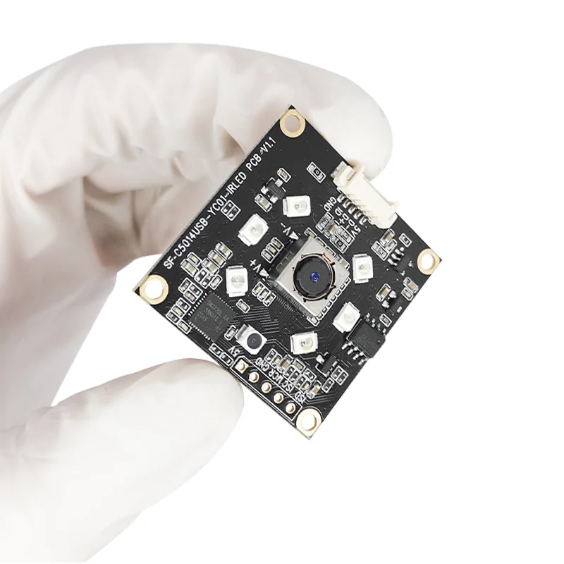 5 MP OV5640 Auto Focus AF IR Filter YUV Output USB Camera Module Video Door Phone Camera IR Led Flash Module