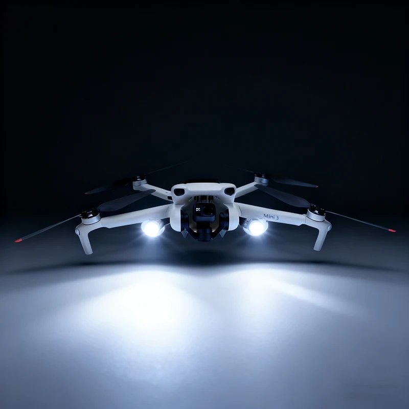 Night Light Searchlight Lamp Night Flying Flashlight with Adjustable Angle Bracket for For DJI Mini 3 3pro / Mini 4pro Drone
