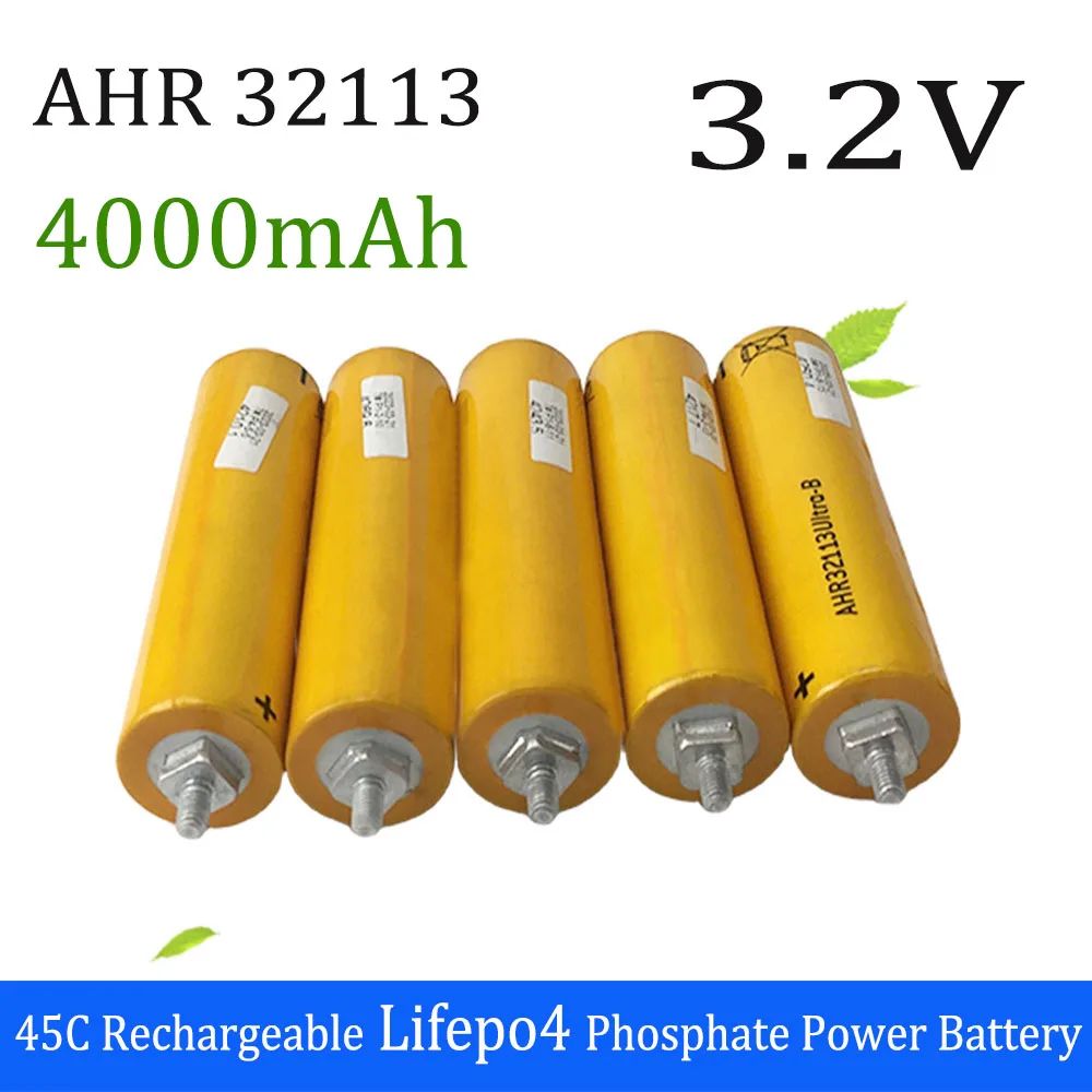 

AHR32113 Lifepo4 Battery 3.2V 4000mAh 45C Rechargeable Lithium iron Phosphate Power Battery Brand New Manufacturing