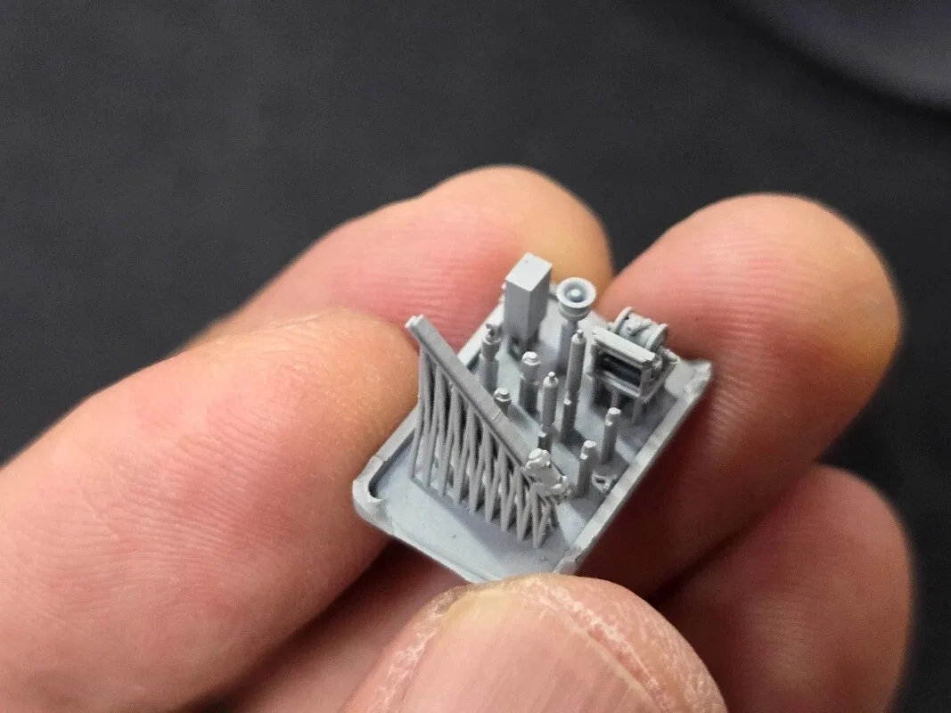 1/350US NAVY Helicopter Hanger for Arleigh Burke Class(Flight llA, lll)Destroyer