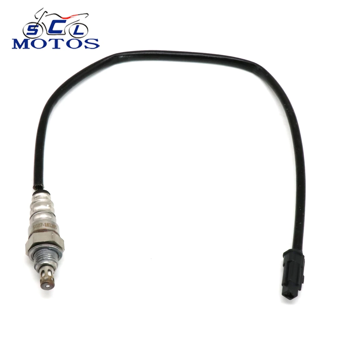 

Sclmotos- Oxygen sensor SG07-181205 Motorcycle Oxygen Sensor Plug 1 Line SG07181205