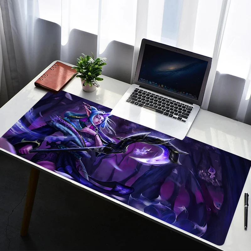 

Mouse Pad Laptop Non Slip Extended Desktop Mouse Mat Anime Keyboard Pad Gaming Accessories L-league Of Legends Soraka Mousepad