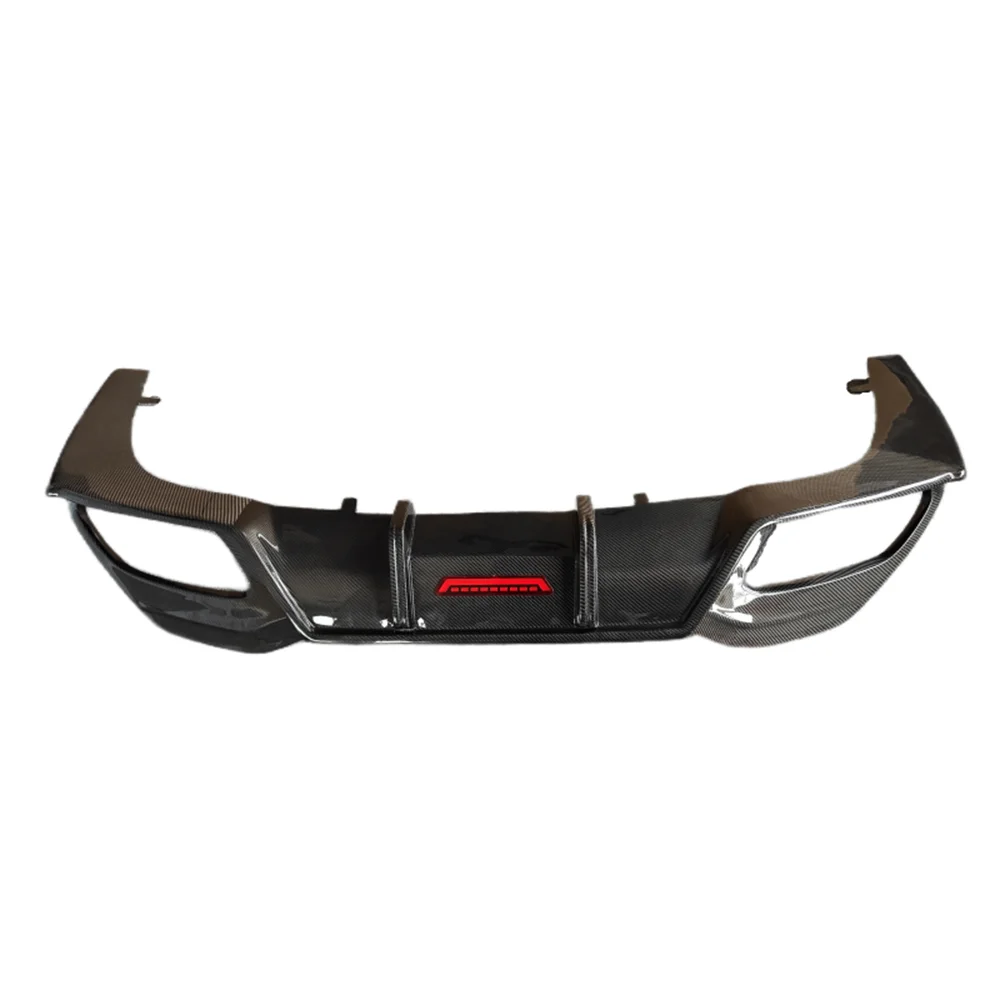 Used for BMW 8 Series G14 G15 G16 body kit genuine carbon fiber TK style rear diffuser body kit