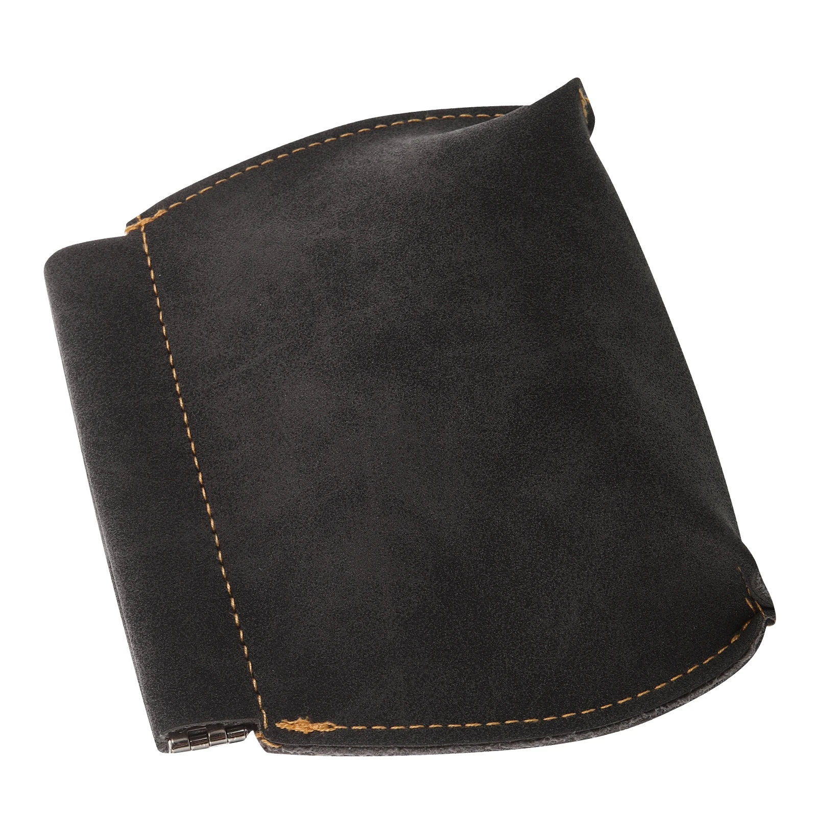 

1PC Automatic Spring Closure Men's PU Wallet Portable Small Purse for Cosmetics ganizer Black Convenient Storage