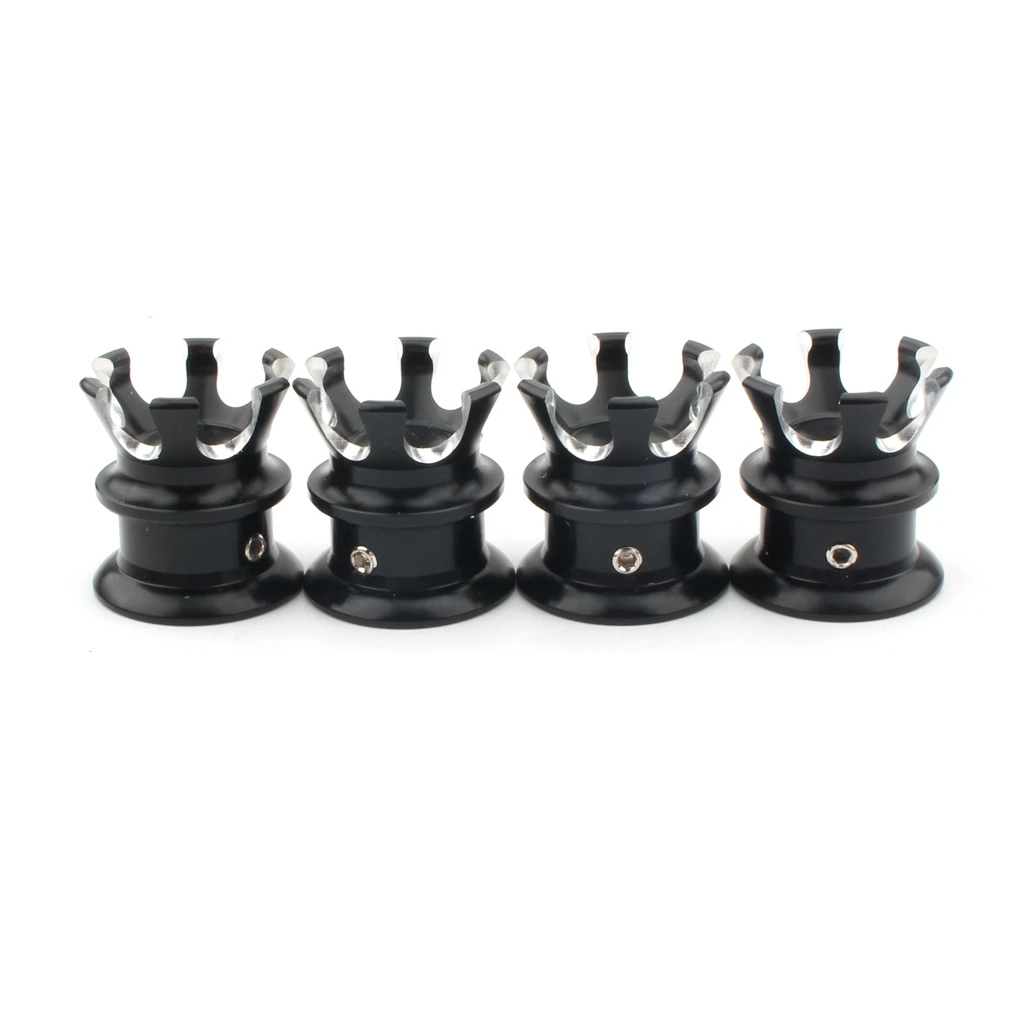 4PCS/Set Motorcycle Head Bolt Topper Cover Cap Engine Cover Trim for Sportster XL883 XL1200