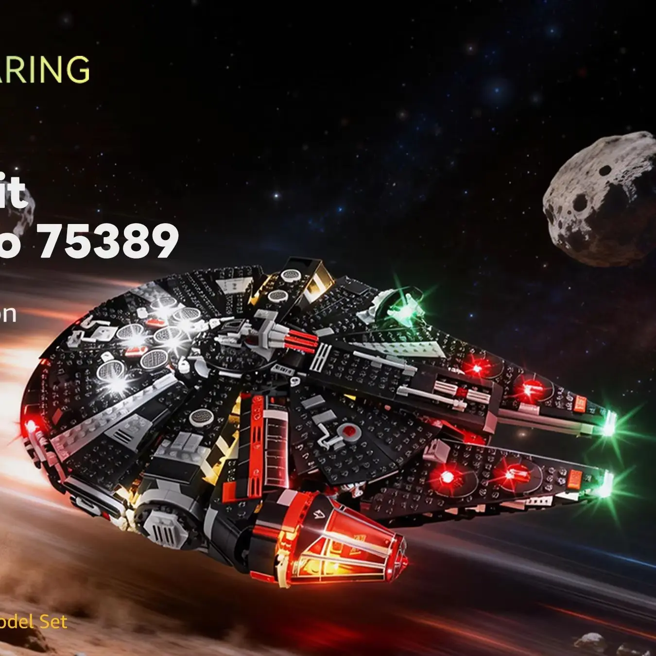 Led Light Kit For LEGO #75389 The Dark Airship Building Blocks