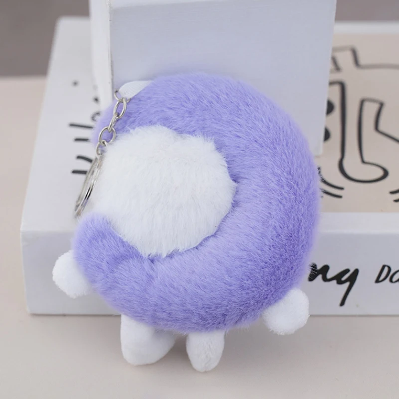 ตุ๊กตาผ้าพลัฌรูปพระจันทร์น่ารัก พวงกุญแจ ของตกแต่งกระเป๋าเป้ ของตกแต่งบ้าน ของขวัญ