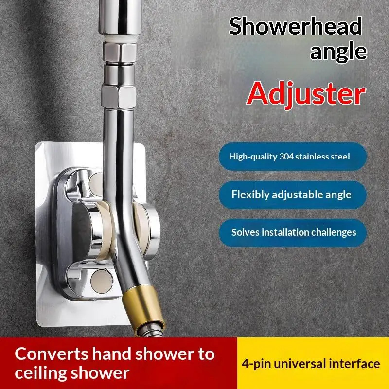 Shower Head Elbow Adapter Heavy Duty 135° Extension Angle G1/2 Universal Connection Durable Shower Accessory for Hotel & Home