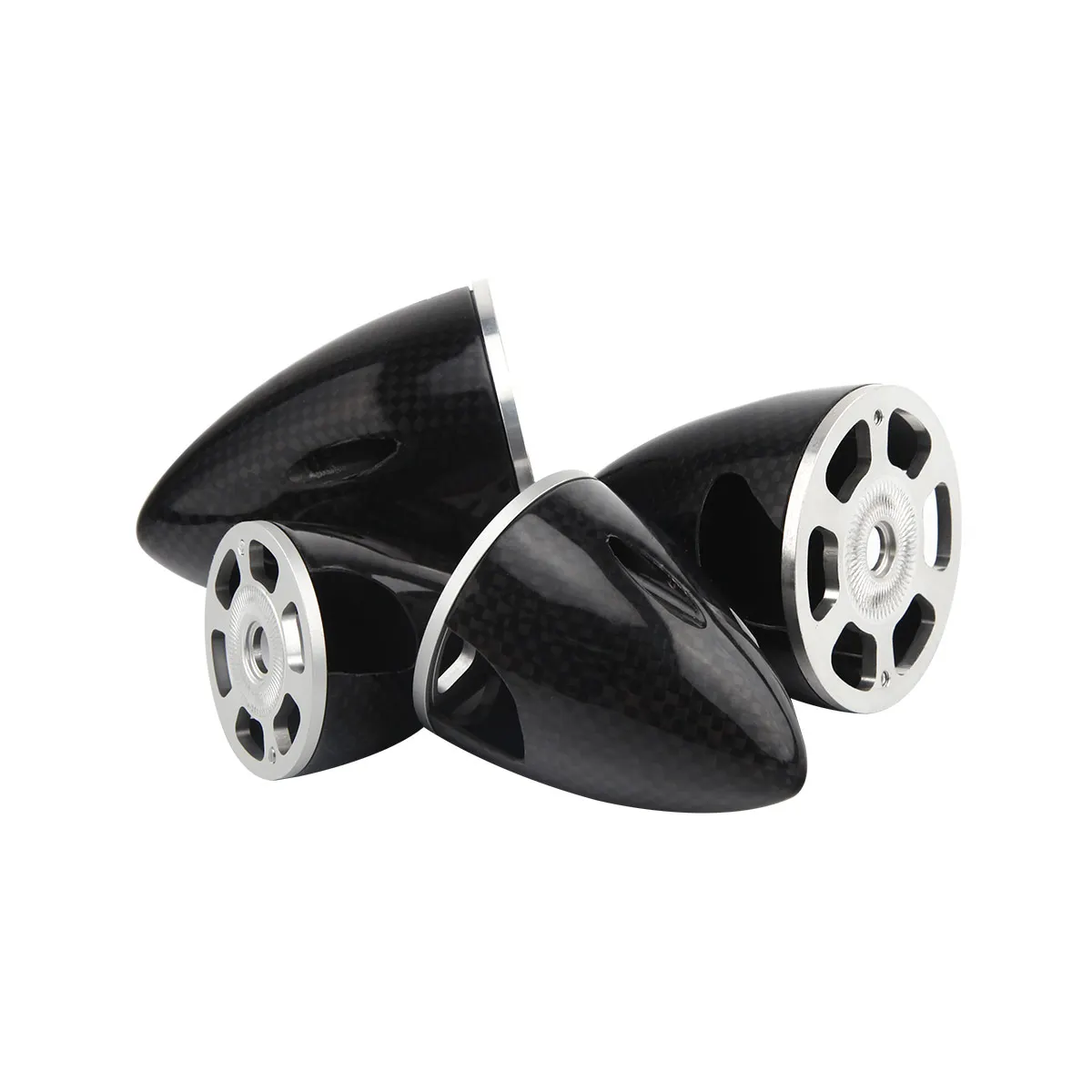 1Pc Carbon Fiber Spinner Cone For RC Electric Airplane 2 Blades Propeller Multi-size 1.75" / 2"/ 2.25" / 2.5"/ 3" / 3.5" / 4"