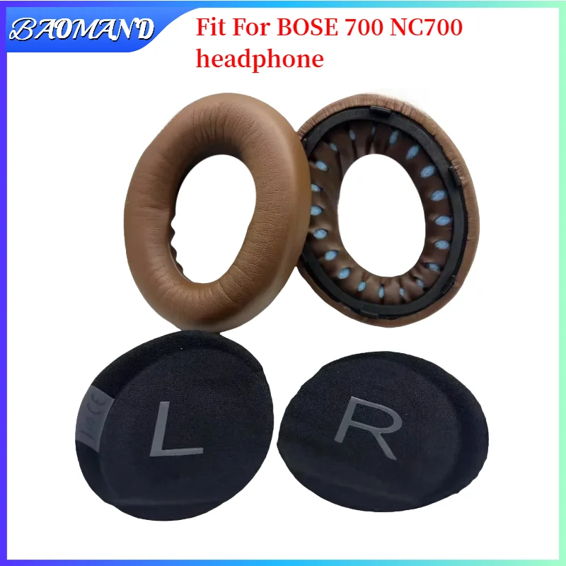 

BAOMAND For BOSE 700 NC700 Headphones, Replacement Ear Pads Headset Protein Leather Earpads Cushions