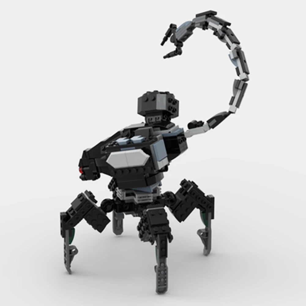 Gobricks MOC Horizoneds ゲームキャラクタービルディングブロックゼロドーンモデル電子ゲーム FAS-ACA3 スカラベモンスターレンガおもちゃギフト
