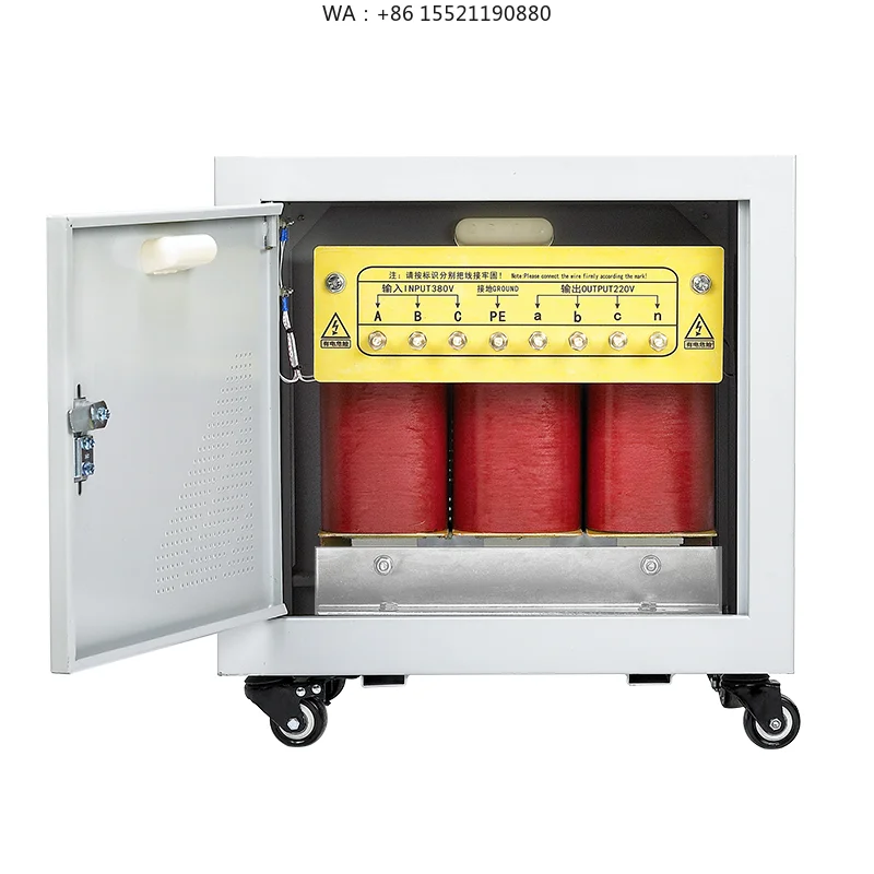 Phase 380v to 220v Step Down Isolation Transformer  10 Kva Transformer High Quality 10kva 25kva Power Transformer 3