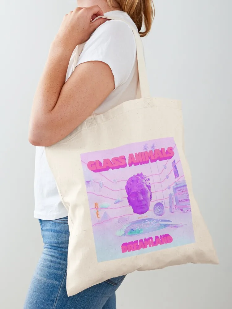 

Glass Animals - Dreamland Tote Bag Fabric bag Shopper bags luxury women tote bags men