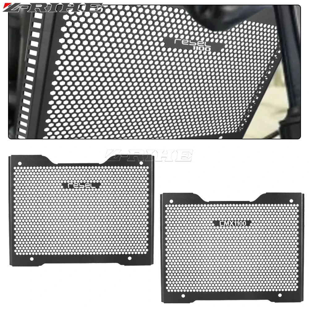 

2025 New For Honda CMX11000 CMX Rebel 1100 DCT 2020 2021 2022 2023 2024 Radiator Water Cooler Grille Guard Cover Grill Protector
