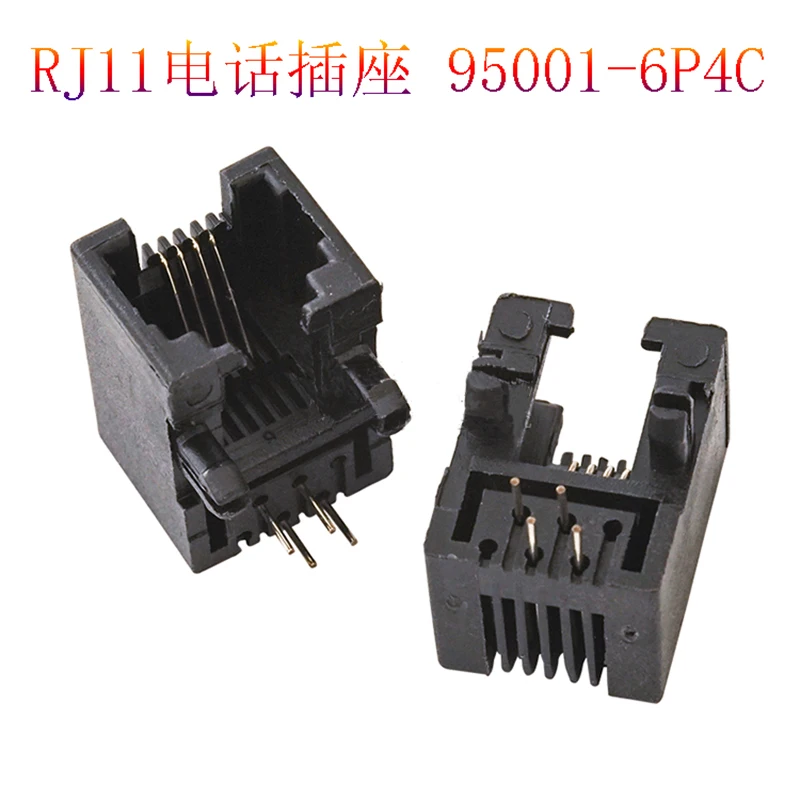10PCS Telefon Buchse Stecker RJ11 RJ12 RJ45 Telefon Wifi Buchse 2pin 4pin 6pin 8pin 4P4C 6P6C 6P4C 8P8C RJ45 Jack – Detail 6