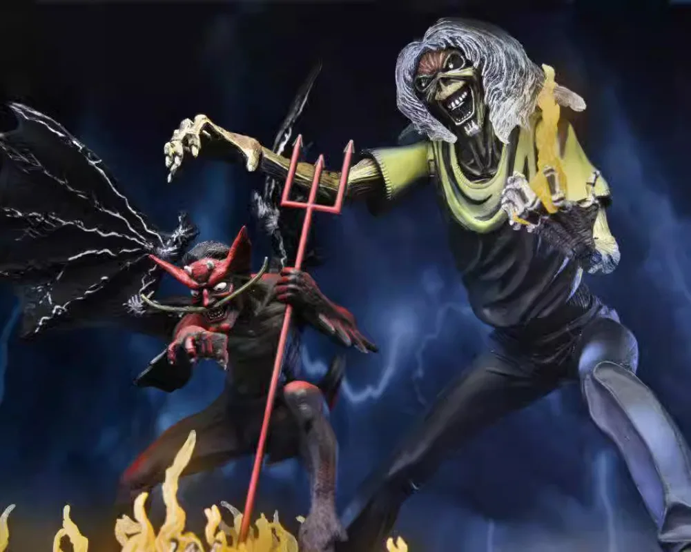 In Stock NECA Original   Eddie The Number of The Beast 40th Anniversary Boys Gift Collection