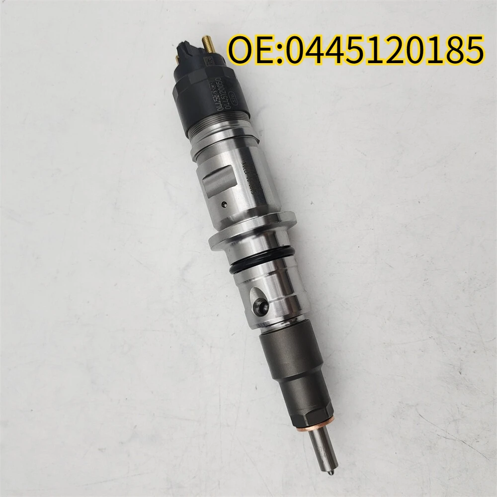 

For 0445120185 Fuel Injector w/tube For Cummins Dodge Ram 2500 3500 6.7L 2007-2012 Diesel