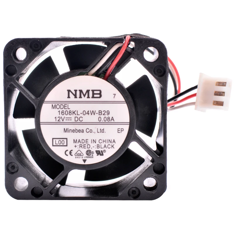 

1608KL-04W-B29 40mm fan 40x40x20mm 4cm 4020 DC12V 0.08A Silent cooling fan suitable for power switch