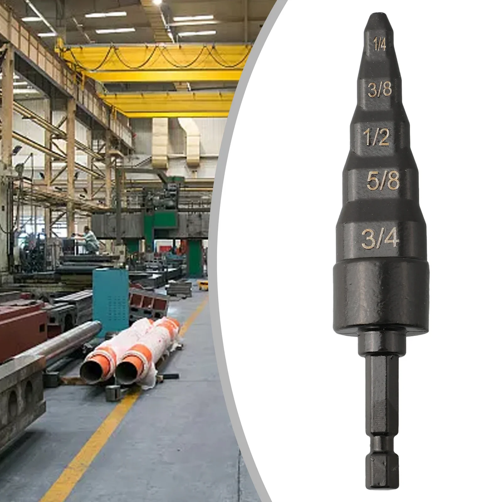 Convenient Repair Tool  Copper Pipe Expander  Swaging Drill Bit Set  Suitable for a Wide Range of Copper Pipes