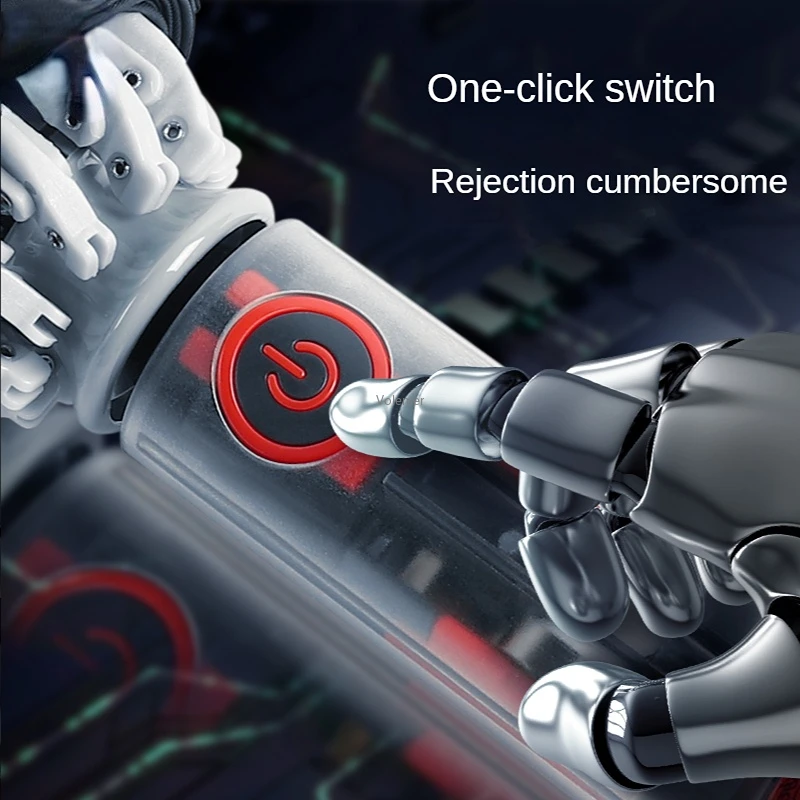 Youpin Auto เปิดปิด10กระดูกโปร่งใส Mechanical ความปลอดภัยร่มพับธุรกิจหรูหรา Anti-Rebound ร่ม