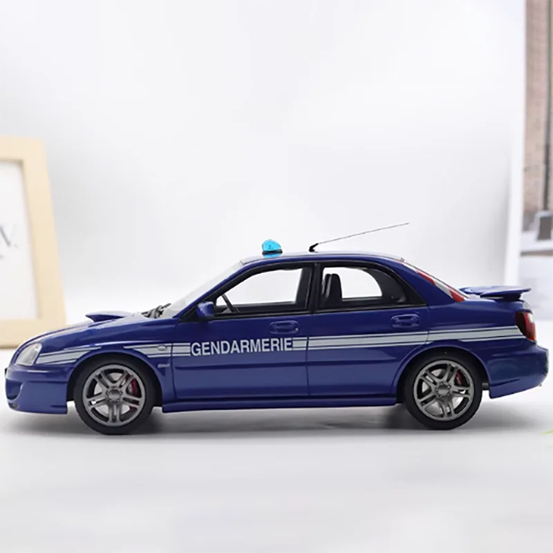 

2006 Subaru Impreza STI WRX European Police Car 1:18 Limited Edition Simulation Car Model Decoration Collectibles Gift