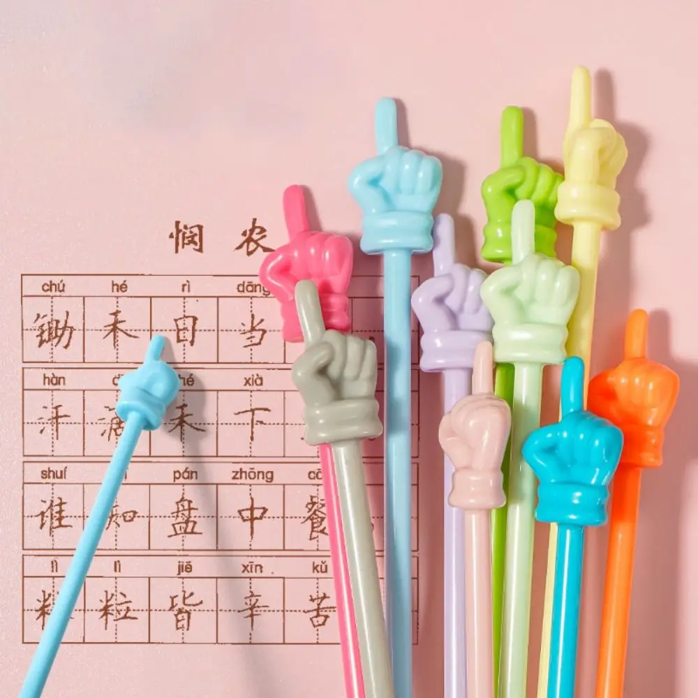 10Pcs/set Bendable Teaching Stick Smooth Colorful Finger Reading Stick No Burrs Hand Pointers Stick Classroom Helpers