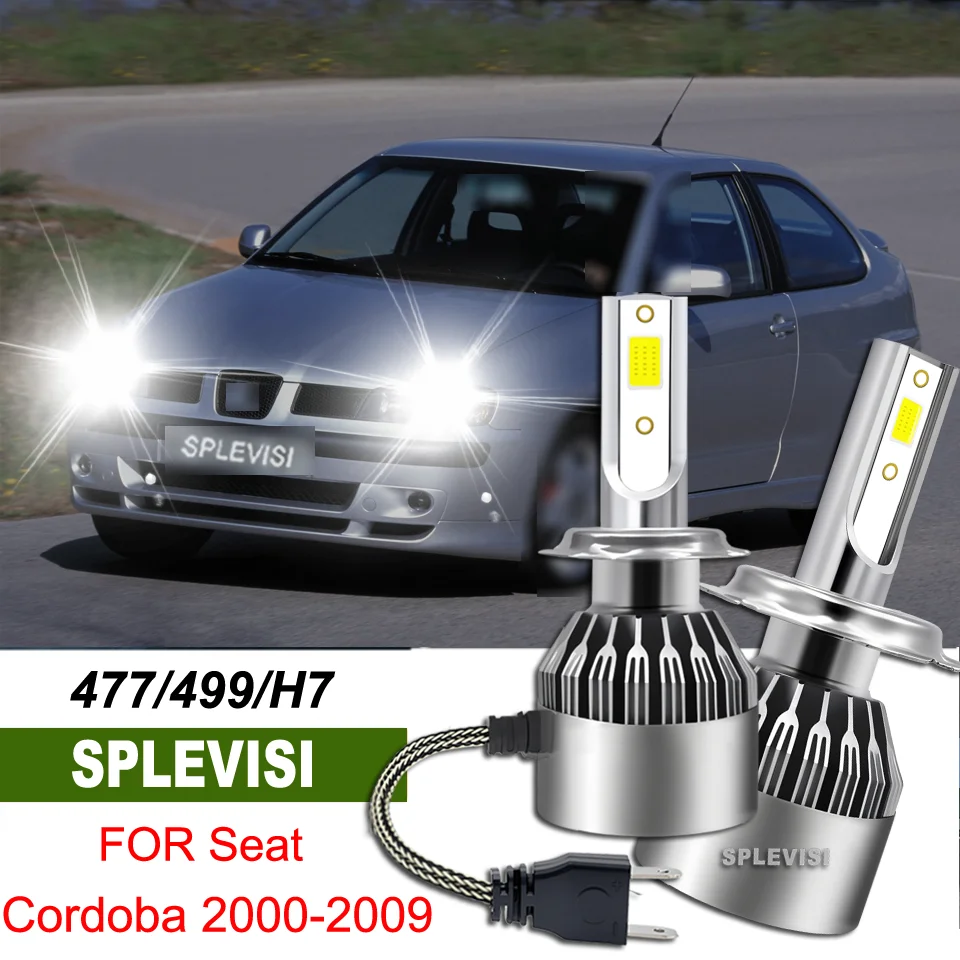 

High Lumens Car Headlamp Headlights Perfect for all Weather For Seat Cordoba 2000 2001 2002 2003 2004 2005 2006 2007 2008 2009