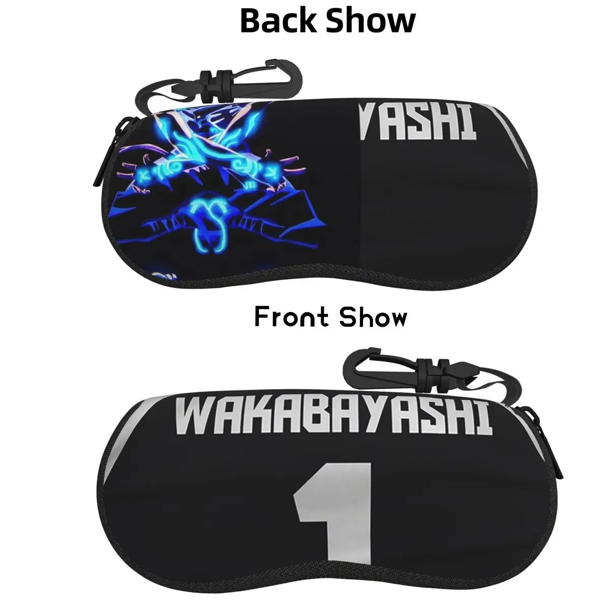 

Genzo Wakabayashi Captain Tsubasa Shell Glasses Case Portable Sunglasses Box Women Men Soft Eyeglass Bag Pouch