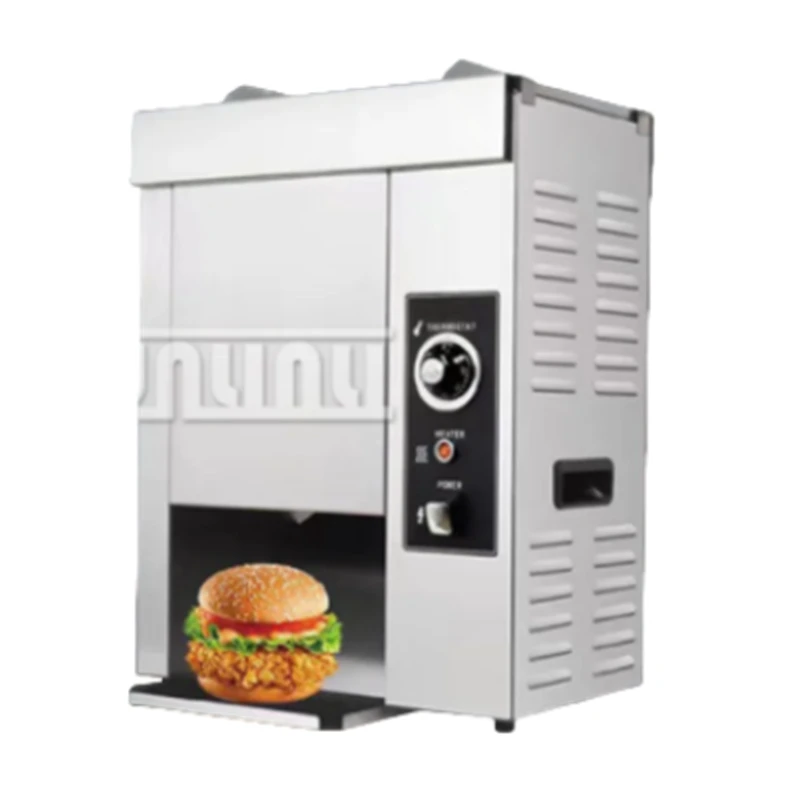 

2000W Commercial Fully Automatic Burger Baking Machine, Stainless Steel Hamburger Baking Equipment