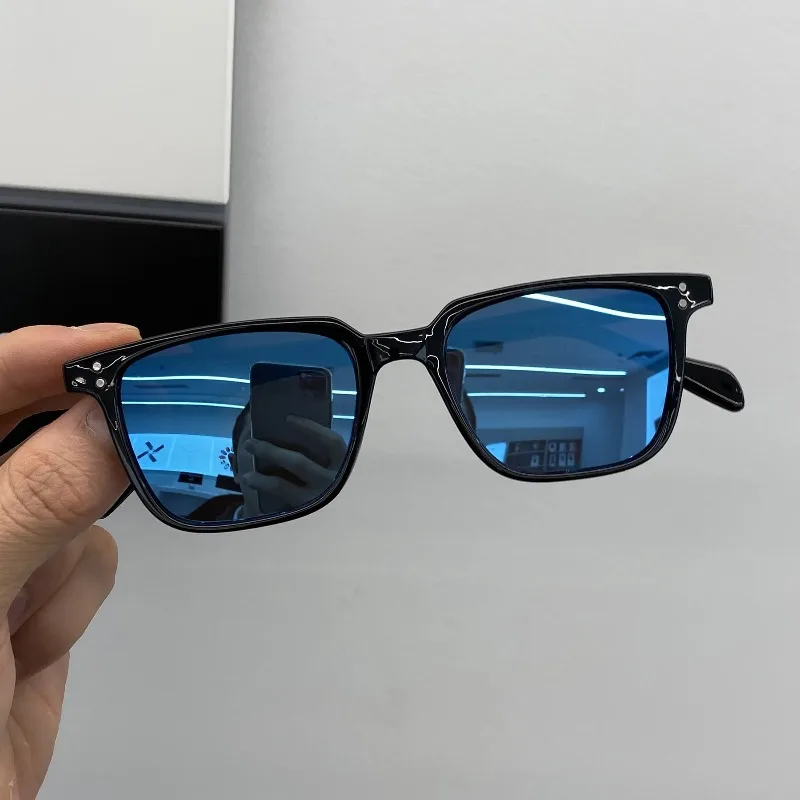 Women Men Rectangle Sunglasses Vintage Brand Designer Small Square Sun Glasses Classic Shades Female Eyewear