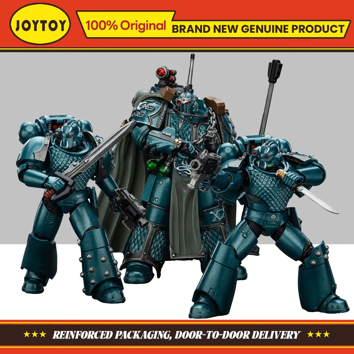 

JOYTOY Toys Warhammer Alpha Legion Exodus 'The One who is Many’/Headhunter Prime/Headhunter Action Figure Original Model Gifts