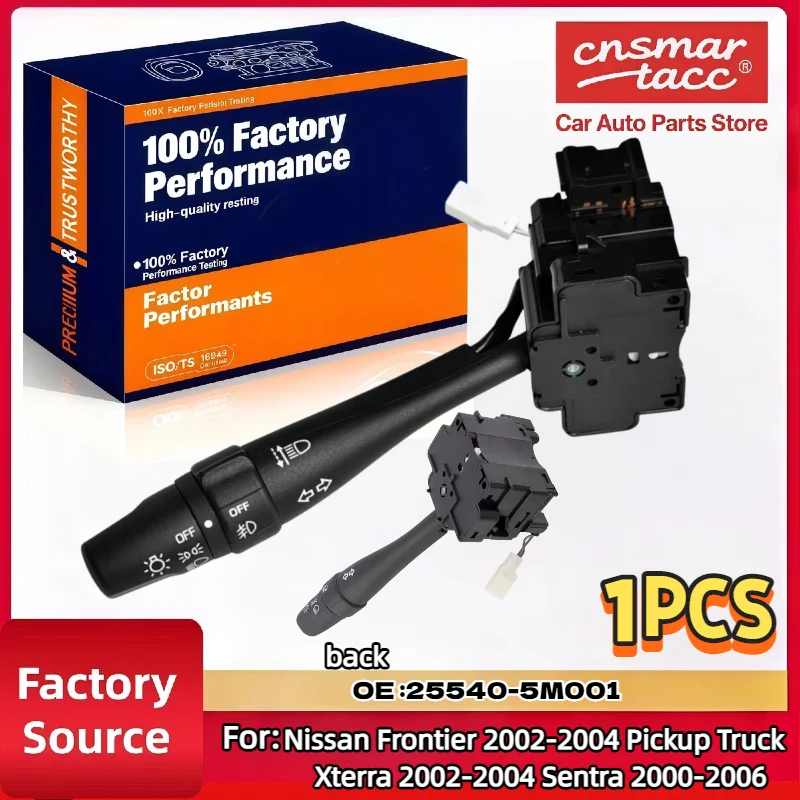 25540-5M001 Interruptor de Sinal de Direção OEM de Substituição para Nissan Xterra Frontier Sentra