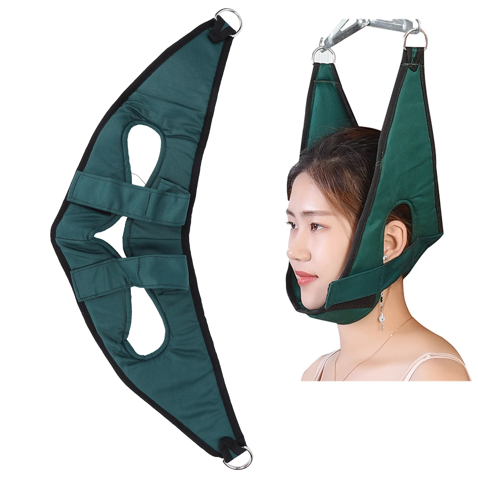 1pcs Neck Stretcher Adult Home Cervical Vertebra Traction Belt  Breathable Neck Traction Device Stretcher Neck Traction Device