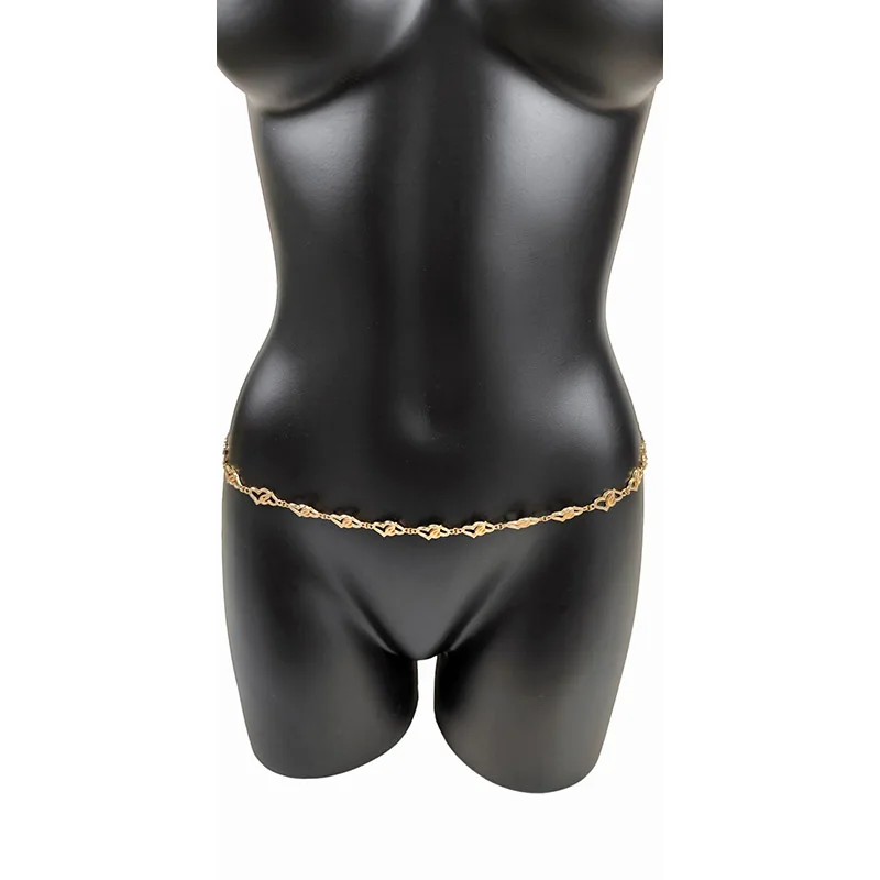 

Summer Waist Chain Goth Body Chain for Women Body Jewelry Chain Jewelry Sexy Party Bikinis Fashion Dress Accessories Festival