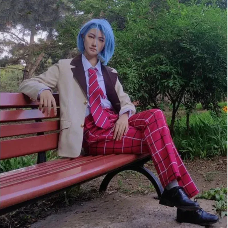 トモエ-5gi18rx3-涼-波音ジュン-ゲーム-アンサンブル☆スターズ-コスプレ-【s-2xl】エブ-レイメイ学園-制服コスチューム-プラスサイズウィッグ