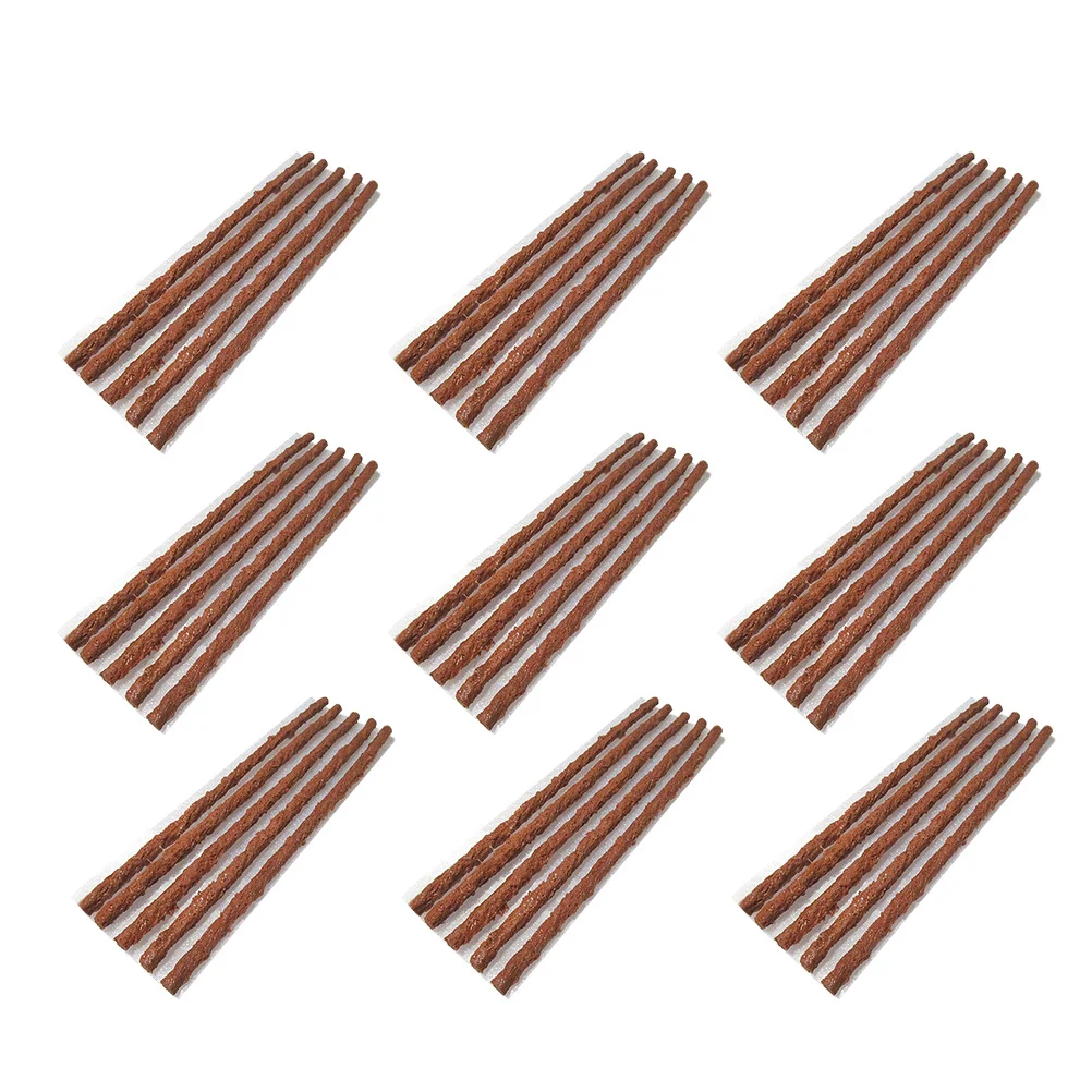

30pcs Tire Repair Strips For Motorcycle Car Scooter Bicycle Tubeless Sealer Brown Motorcycle Tire Repair Sealer Tool Kit