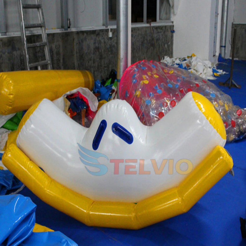 PVC Inflatable Seesaw Water Toy Kids Popular Pool Water Games For Adults