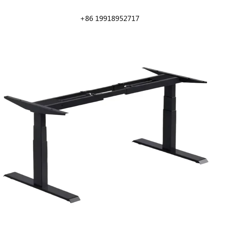 Ergonomic Electric Standing Desk Frame Dual Motor Height Adjustable Computer Desk Base for Home Office Furniture JJ241