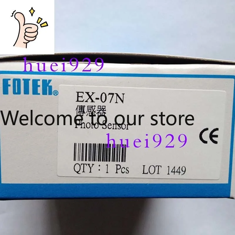 

Original And Genuine FOTEK Taiwan Yangming Small Photoelectric Sensor EX-07N Fake One Penalty Ten