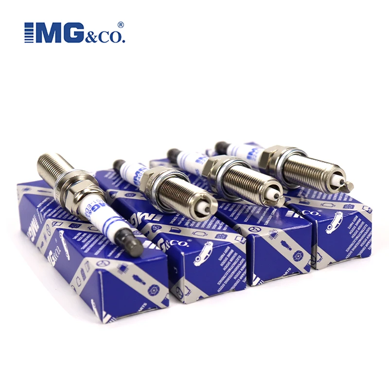 IMG Brand 4pcs Iridium Spark Plug 22401-ED815 For Nissan Micra March Note Tiida X-Trail Cube LZKAR6AP-11,DILZKAR6A11,FXE20HE11