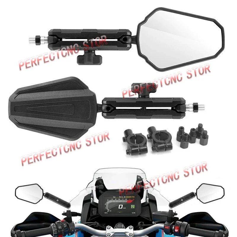 

Для 390 790 890 ADV Adventure мотоцикла West Wind зеркало заднего вида ADVENTURE зеркало комплект складные зеркала шариковая шпилька с