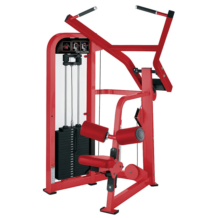 Pin Loaded Seated Lat Pull Down RT.HS05 Body Building Commercial Gym Fitness Equipment Strength