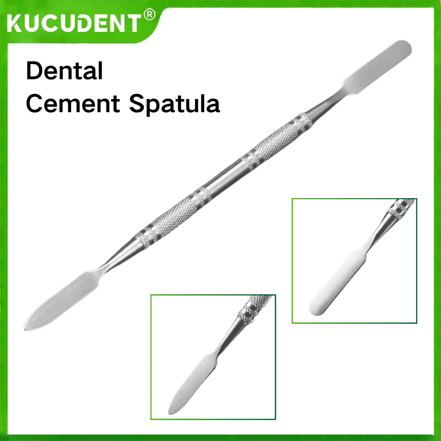 

Dental Cement Spatula Double Ended: Mixing Knife, Alginate Carver - Stainless Steel Restorative Lab Instrument