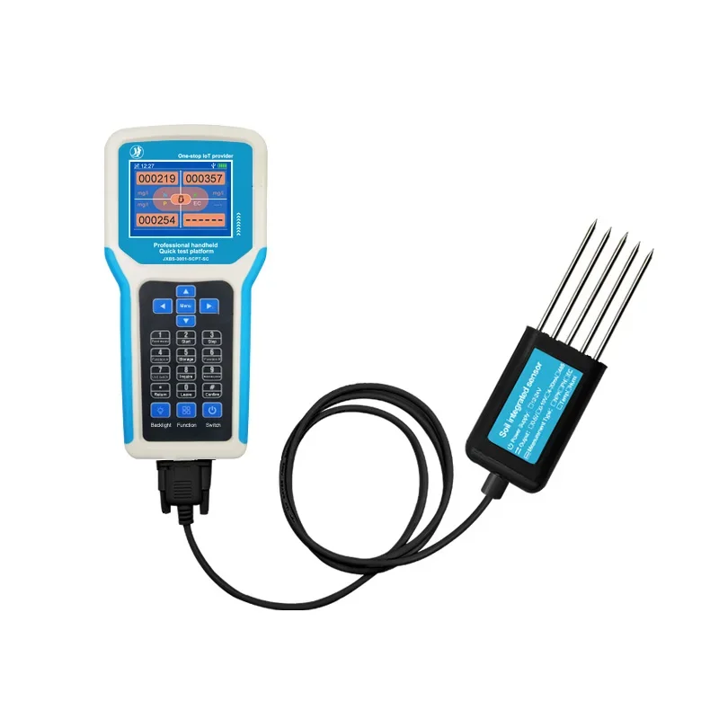 

Portable Handheld Soil NPK PH EC Moisture Measurement Meter Data Logger Sensor Soil Moisture Data Logger